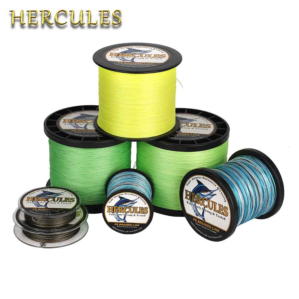 Fish Finder Cable - Hercules 8-żyłowa pleciona żyłka wędkarska 10-150LB