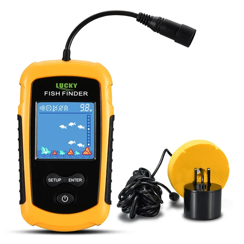Szczęśliwy kolorowy ekran LCD  – Fish Finder Cable recenzja i cena