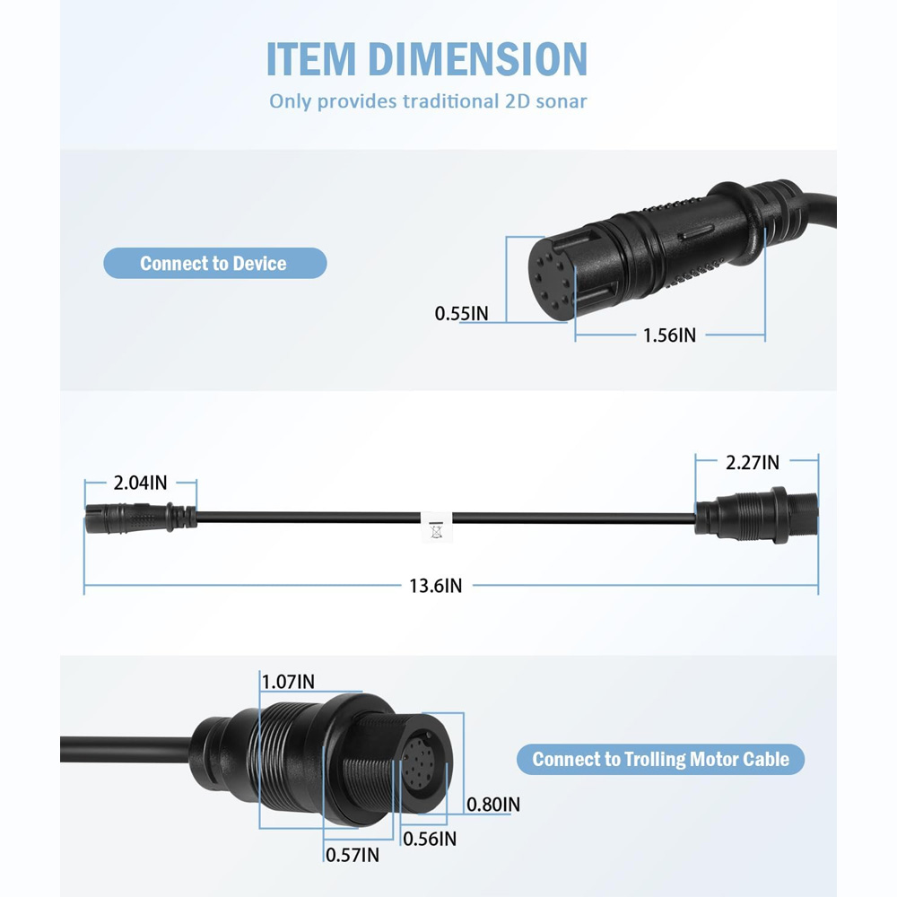 Zamiennik dla 1852078, adapter – Fish Finder Cable recenzja i cena
