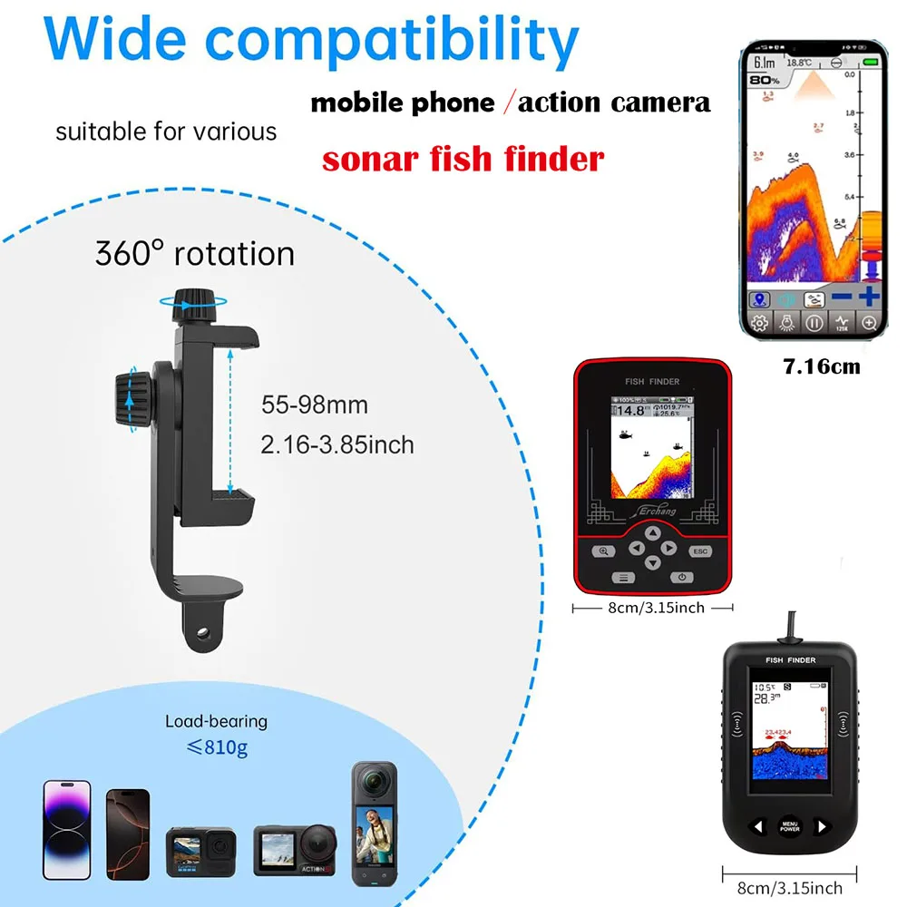 Uchwyt na echosondę do mocowan – Fish Finder Mount recenzja i cena